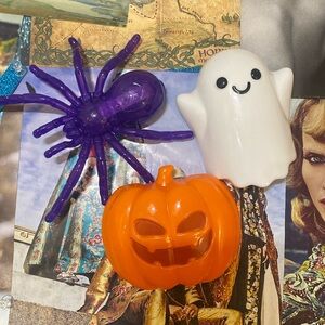 Flashing Halloween Spider Ghost Pumpkin Window Decorations from Target